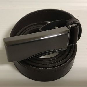 Prada leather belt
